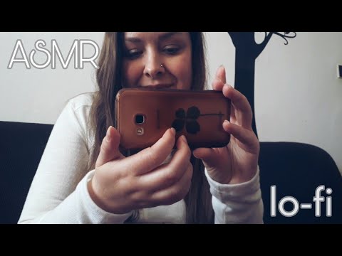 ASMR CZ (Lo-Fi)(No talking) Poklepávání na mobil, tapping camera/phone