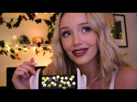 ASMR SPOOKY TRIGGER WORDS! 🧡🍁🎃✨ whispers w/ some rambles, tapping + scratching on pumpkin