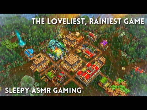 ASMR ⛈️ Falling Asleep to the RAINIEST Game EVER 🤤 Against the Storm