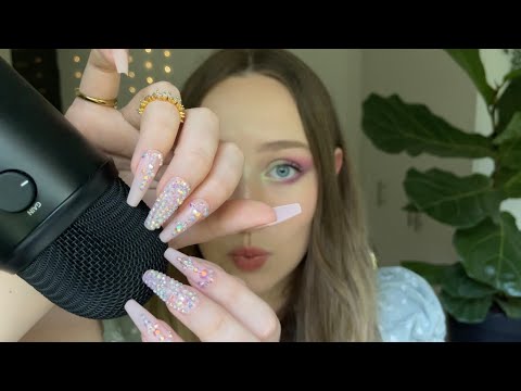 mic triggers for asmr #2 (scratching, tapping, fluffy & foam covers, fast not aggressive)