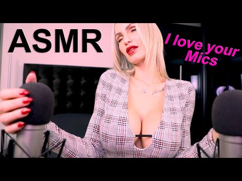 ASMR I LOVE YOUR MIC´s - Super intense Tingles with long Nails