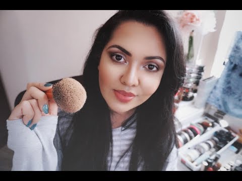 ASMR Applying your makeup for a special date