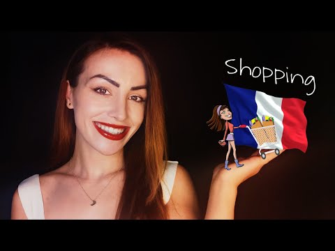 Learn French With Me 🇫🇷 ASMR Whispered Lesson - Shopping