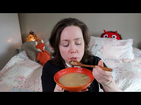 ASMR Whisper Eating Sounds | Soup So Delicious & Crispbread | Mukbang 먹방