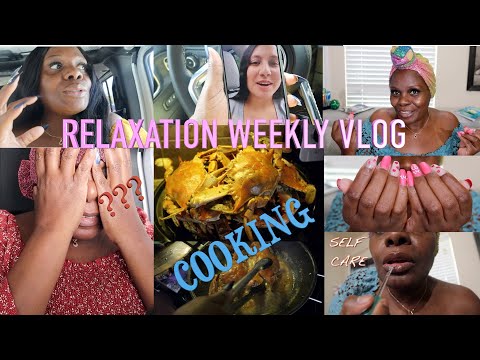 WHY WASTE MY TIME? COOKING CRABS/BANANA PANCAKES/CHEESE BURGERS | SHOPPING/NAILS/SKIN CARE BAG