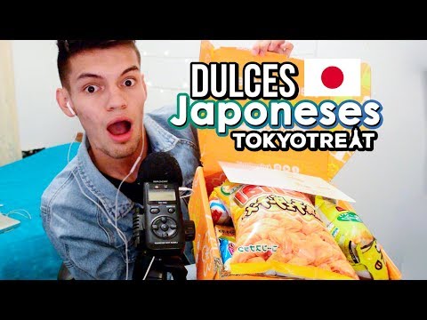 ASMR Comiendo DULCES JAPONESES de Tokyo Treat - ASMR Español
