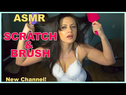 ASMR - Ultimate Scratching Tingles | Hair Brushing | Mic Scratching | Shirt Scratching - With Anna
