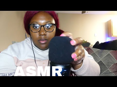 ASMR *mic cuff sounds & whispering and hand sounds | Janay D ASMR