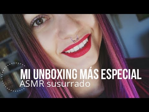 ASMR Unboxing sorpresa ¿que será? En español /Nadira ASMR