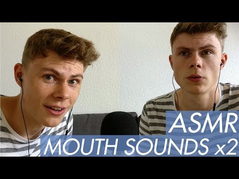 ASMR - Clone Mouth Sounds & Ear Eating - Double Tingles!