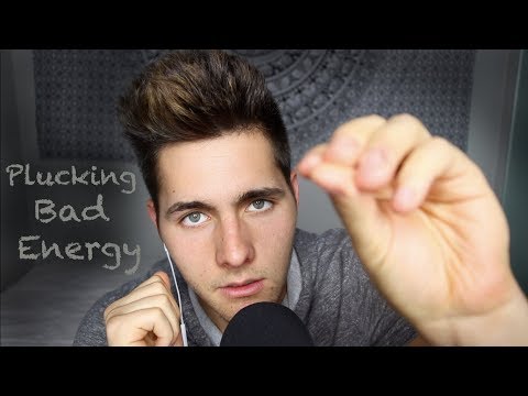 ASMR - Plucking Away Bad Energy - Hand Movements for Sleep