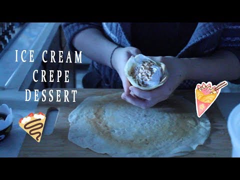 ASMR Making You Dessert | Japanese Style Crepe