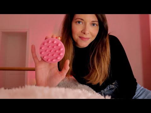 ASMR | POV. masaje relajante con CREMAS para que DUERMAS  Love ASMR en español