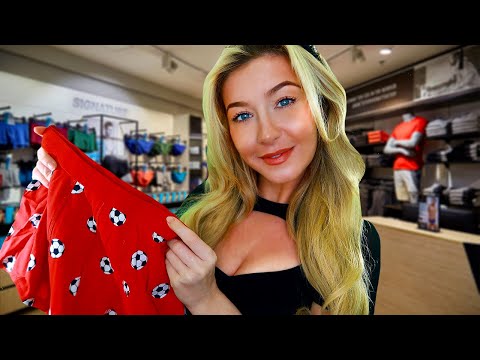 ASMR FOR MEN - UNDERWEAR FITTING 🩳🩲Relaxing Store Roleplay