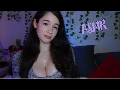 ASMR Caring Friend Takes Care of you -  roleplay (Face Massage, Hair Brushing)