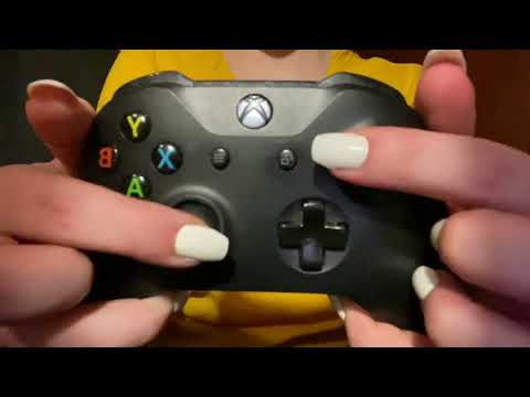 ASMR Xbox Controller Tapping&Scratching lofi