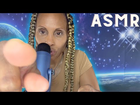 ASMR Fast Mouth Sounds, Visual Fast and Aggressive, Mic Cover Swirling