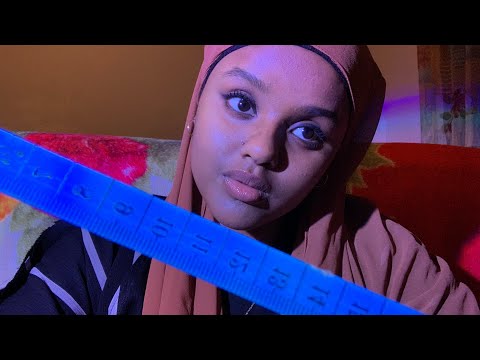 ASMR Measuring You (Writing Sounds, Whispers, & Personal Attention)