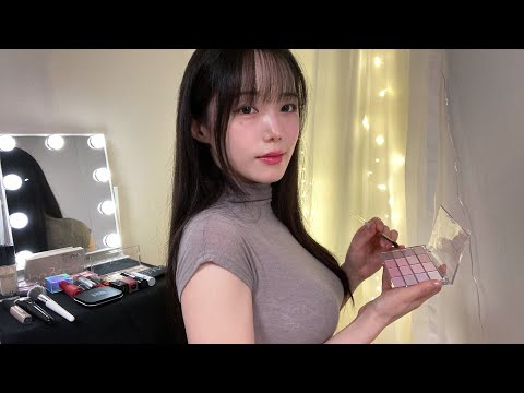 ASMR 케이팝 아이돌 메이크업 대기실 롤플레이ㅣK-POP Idol Make up Shop Role Play