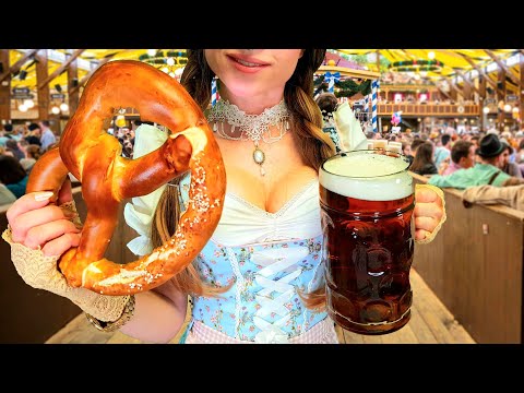 ASMR Roleplay Restaurant with Personal Attention on German Oktoberfest