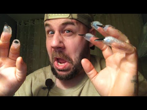 Fake Nail Tapping!  A Bada$$ ASMR Video!