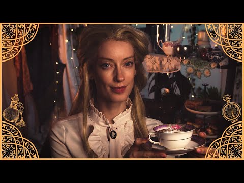 ASMR 🍰 Ep4- Spilling the Afternoon Tea with Your Friend, Marian Brooks 🍵 Gilded Age, Victorian Era