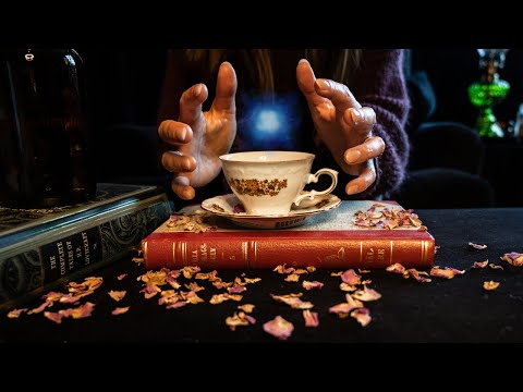 ASMR Tea Time | Let Me Make You Some Rose Tea | Witchy and Cinematic