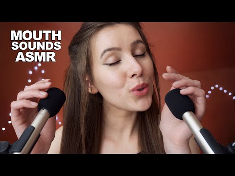 Mouth Sounds ASMR ( wet/dry, spooly sounds ) | Hand Sounds/Movements, Fast & Aggressive Triggers