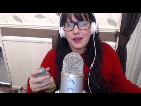 Asmr Live Stream Tapping on Make Up & Hand Movements / Hand Sounds 22:30 gmt