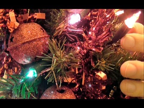 ASMR special - Dressing The Christmas Tree / Merry Christmas to all! / ubieranie choinki - święta.