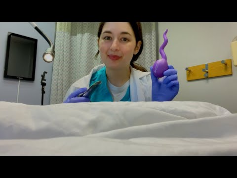 ASMR| First Time Seeing the Gynecologist-Getting Your First Pap! (Breast and Pelvic Exam)
