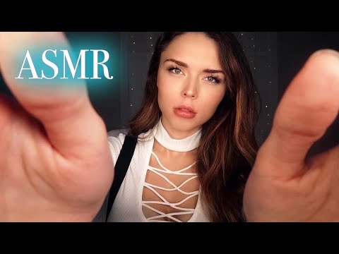 ASMR to help with Anxiety (positive affirmations, face touching, hand movements)
