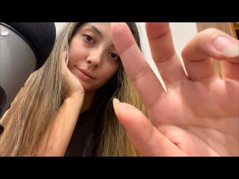 ASMR Hand Movements, Positive Affirmations, Whispered Rambling, Mouth Sounds