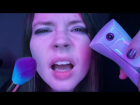 ASMR Aggressive Face Bopping and Face Covering