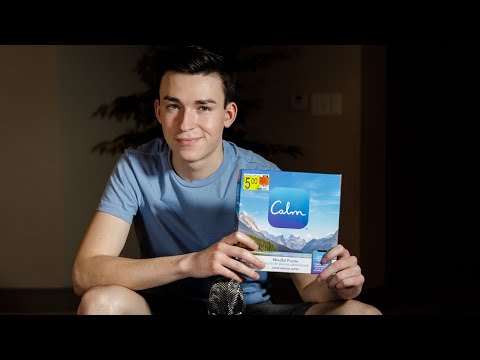 Chewing gum and doing a puzzle ASMR