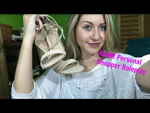 ASMR Personal Shopper Roleplay (soft speaking & tapping triggers)