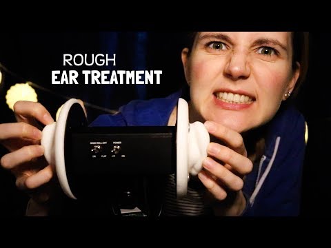 ASMR Fast & Aggressive Ear Tapping & Rubbing