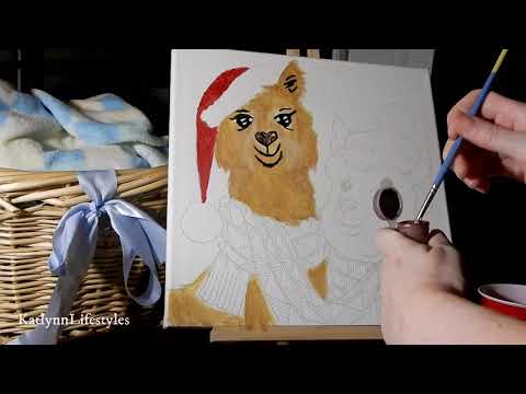 ASMR Painting ( Soft Whisper )