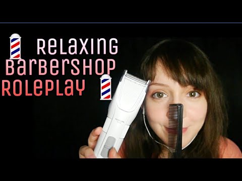 ⭐ASMR Relaxing Barbershop Roleplay with Layered Sounds💈 #ShaveSounds #PersonalAttention