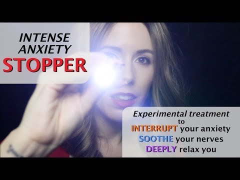 Anxiety Interruption Technique: Experimental ASMR with Hypnosis (Medical Role Play)