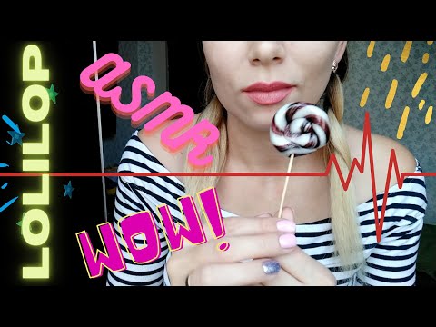 ASMR lollipop eating and licking #2