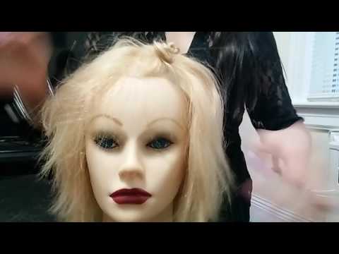 Asmr - brushing doll's hair & head massage