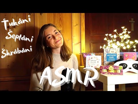 Co jsem dostala k Vánocům 🎁 | šeptání, ťukání, škrábání | ASMR CZ