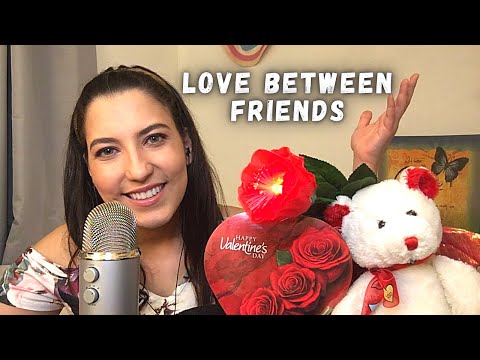 ASMR 🌹 if you’re needing a friend on valentines // thanking you and singing to you