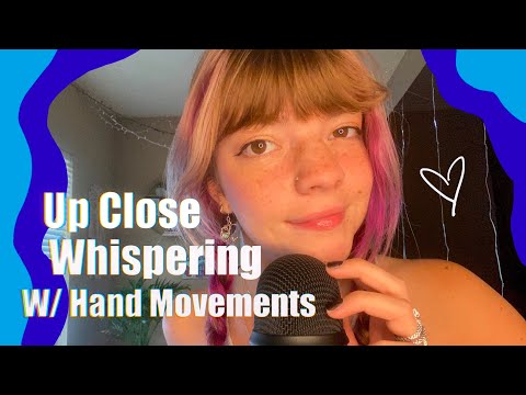 ASMR | TINGLY Up Close Whispers | Repeating Relax, Go to Sleep, Its OK.. Etc