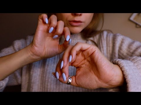 ASMR Hand Movement, Mouth Sounds & Whispering for Sleep