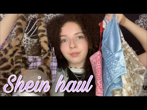 ASMR | #SHEIN SUMMER HAUL (whispering, tapping, clothing scratching...)