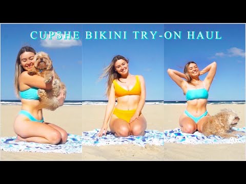 ASMR Affordable Bikini Try-On Haul | Cupshe