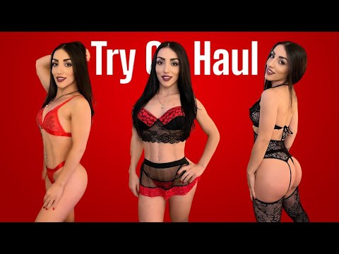 TRY ON HAUL LINGERIE 👙 FIRST TIME 🥰