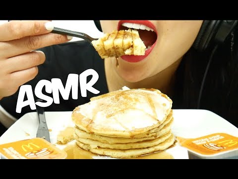 ASMR McDonald's HOTCAKES (Pancake SOFT EATING SOUND) Whispers | SAS-ASMR